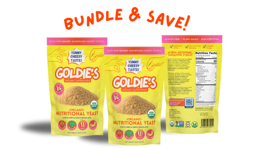 'Nooch for Days' 3-Pack Organic Nutritional Yeast Bundle