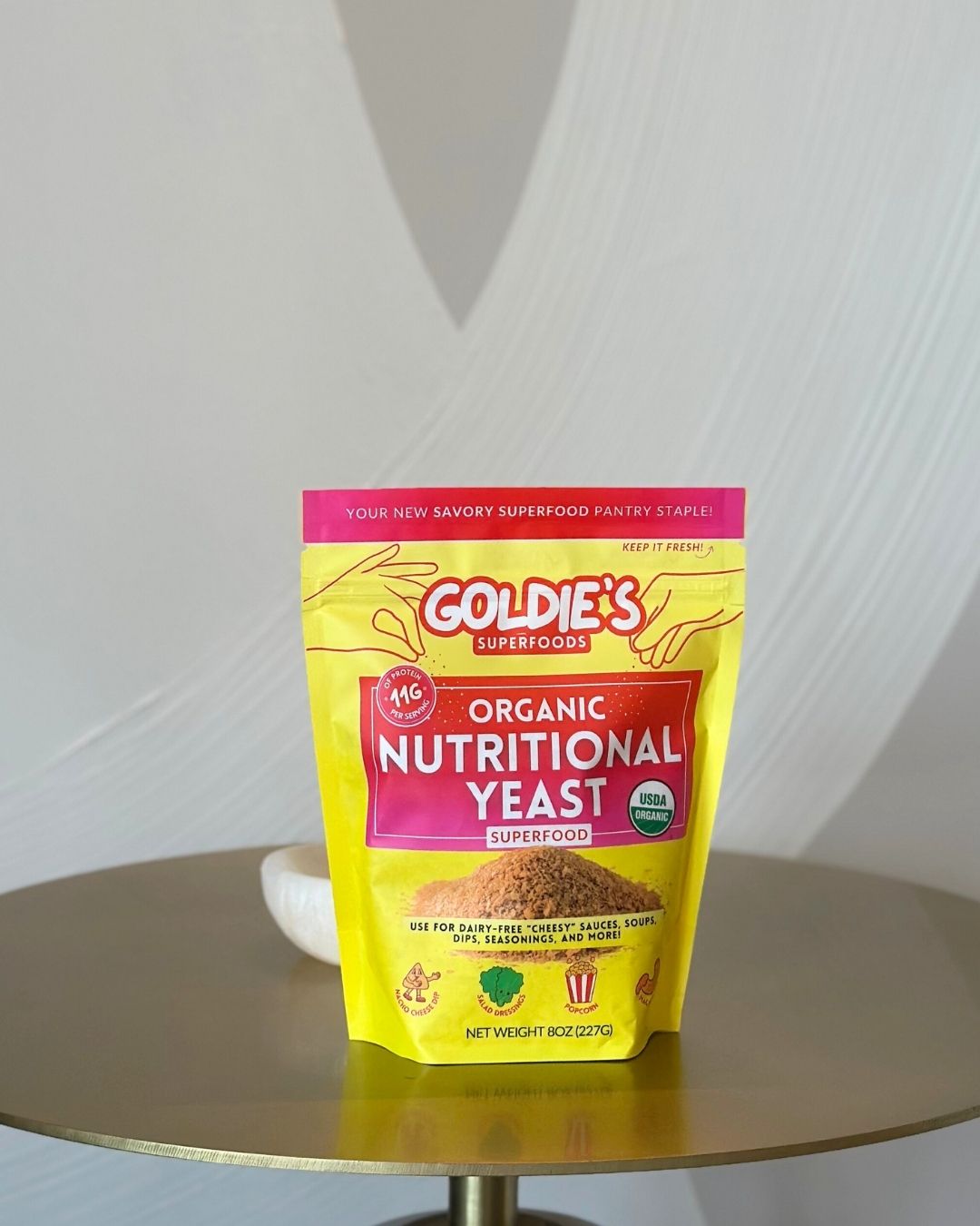 organic nutritional yeast, organic nutritional yeast flakes, non-fortified nutritional yeast, nonfortified nutritional yeast, organic non-fortified nutritional yeast, organic nonfortified nutritional yeast, dairy-free cheese alternative, vegan superfood seasoning, plant-based pantry staple, savory superfood